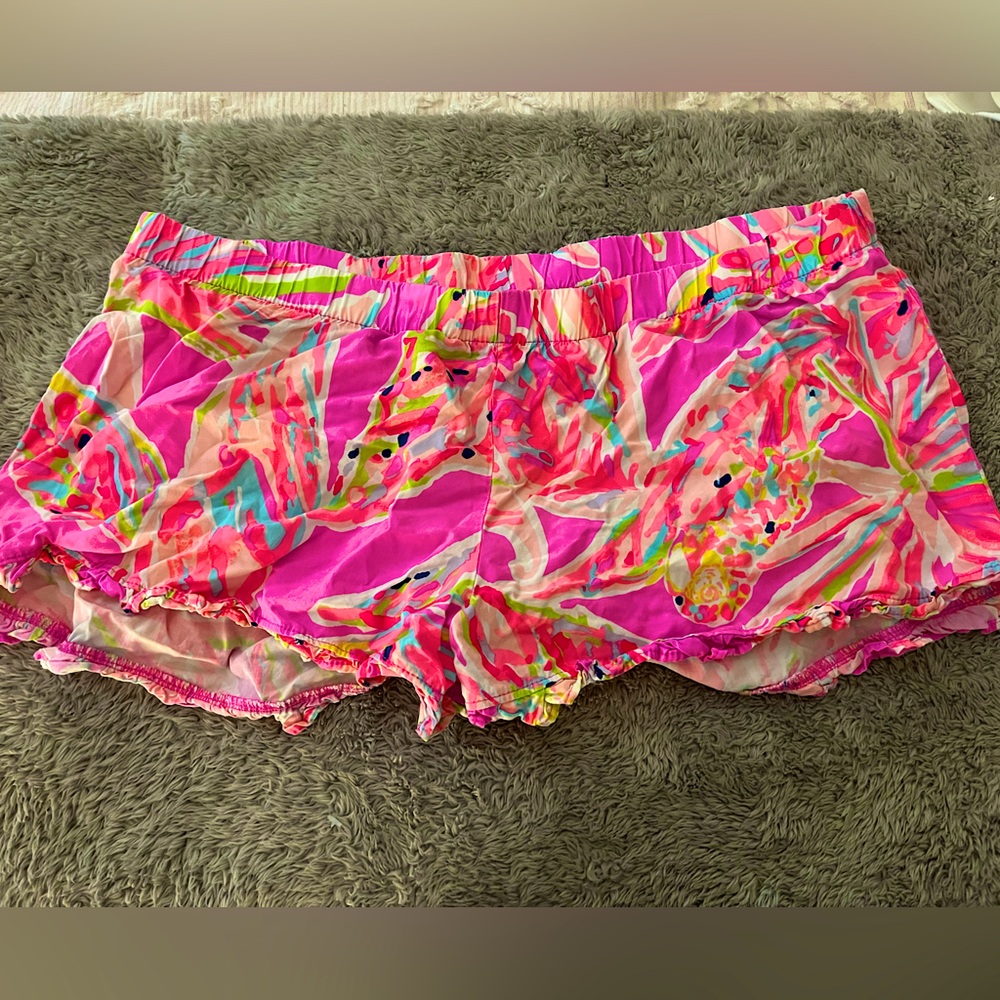 Lily Pulitzer pajama shorts